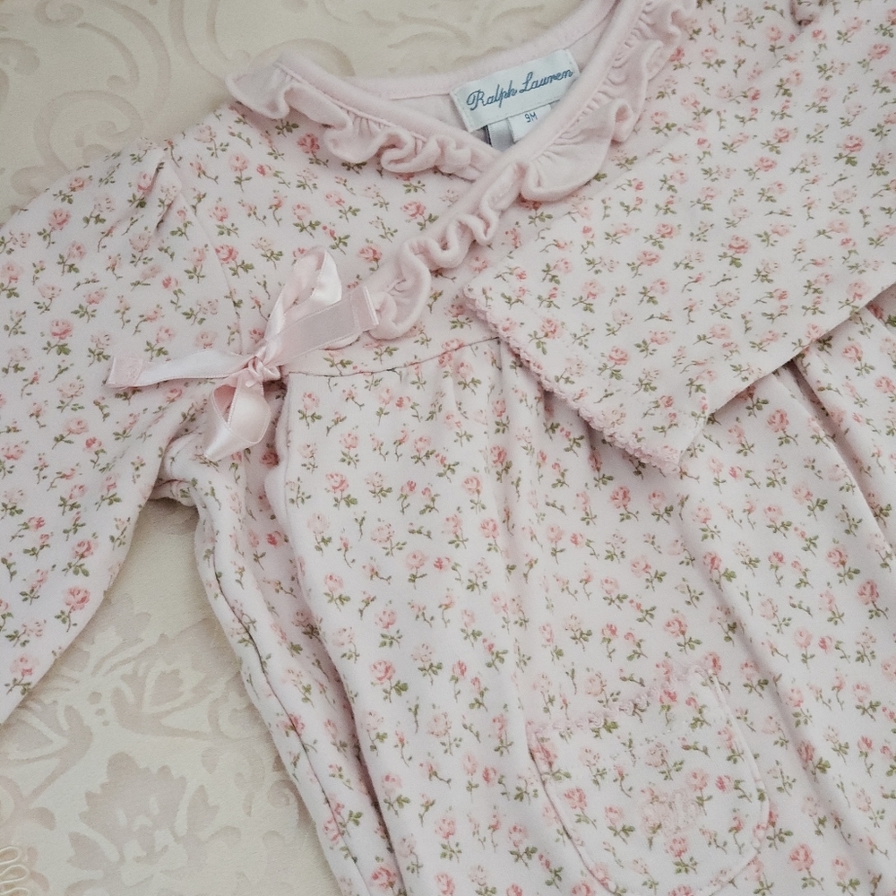 Ralph Lauren Beautiful Floral One Piece 9m